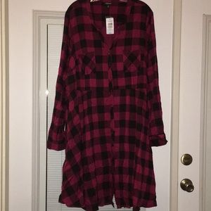 Plaid dress